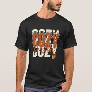 Camiseta Temporada Aconchegante Outono Bolota Colheita Abób