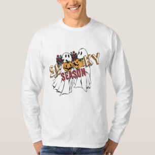 CAMISETA TEMPORADA ASSOMBRADA FANTASMAS HALLOWEEN 2026