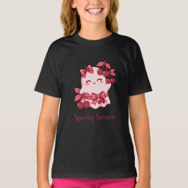 Camiseta Temporada Assustadora Coco Cherry Coquette Arco Fa