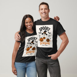 Camiseta Temporada assustadora de diversão em tempo integra