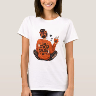 Camiseta Temporada Assustadora de Halloween