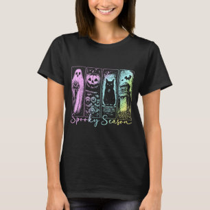 Camiseta Temporada Assustadora de Halloween Vintage