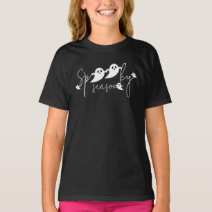Camiseta Temporada Assustadora E Fonte Decorativa de Fantas