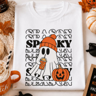 Camiseta Temporada Assustadora Fantasma Halloween | Fantasm