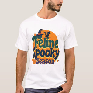 Camiseta Temporada Assustadora Felina