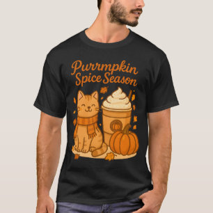 Camiseta Temporada de Abobrinha com Especiarias – Gato Fofo