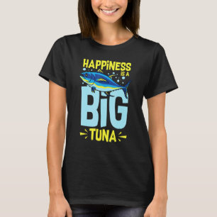 Camiseta Temporada de barco de pesca de atum vara de pesca
