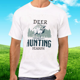 Camiseta Temporada de Caça ao Veado