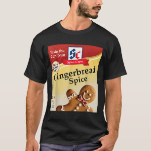 Camiseta Temporada de Gengibre Condimento Fantasias Grupo M