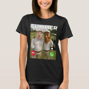 Camiseta Temporada de Golfe Tung Sahur Está Chamando Rotina