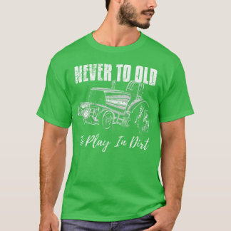 Camiseta Temporada de Puxar Trator Antigo