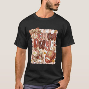 Camiseta Temporada de Touchdown Jogo de Futebol Americano D