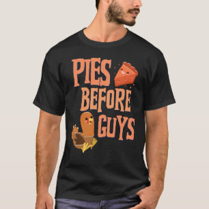 Camiseta Tempos Antes do Cara Pie Lover Divertido