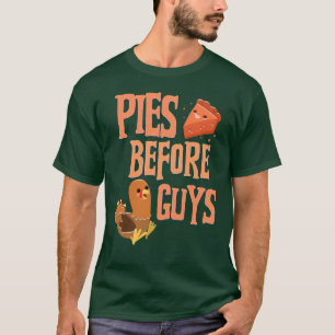 Camiseta Tempos Antes do Cara Pie Lover Divertido 