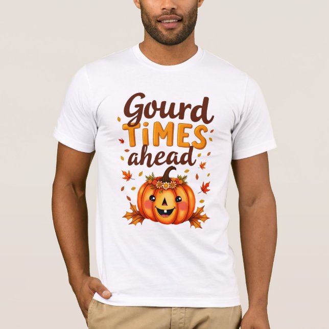 Camiseta Tempos de Abóbora à Frente (Frente)