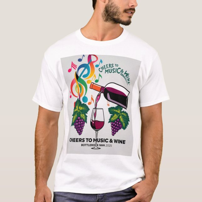Camiseta Tempos Exclusivos do Festival Rock & Wine Rock (Frente)