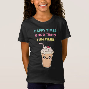 Camiseta Tempos felizes, Bons Tempos, Tempos Divertidos, Ca