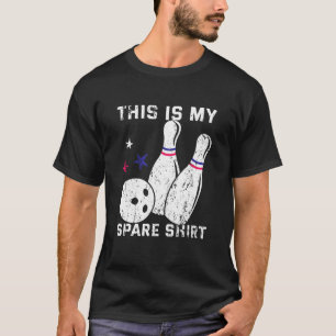 Camiseta Tempos Livres de Boliche Amante do Jogador de Boli