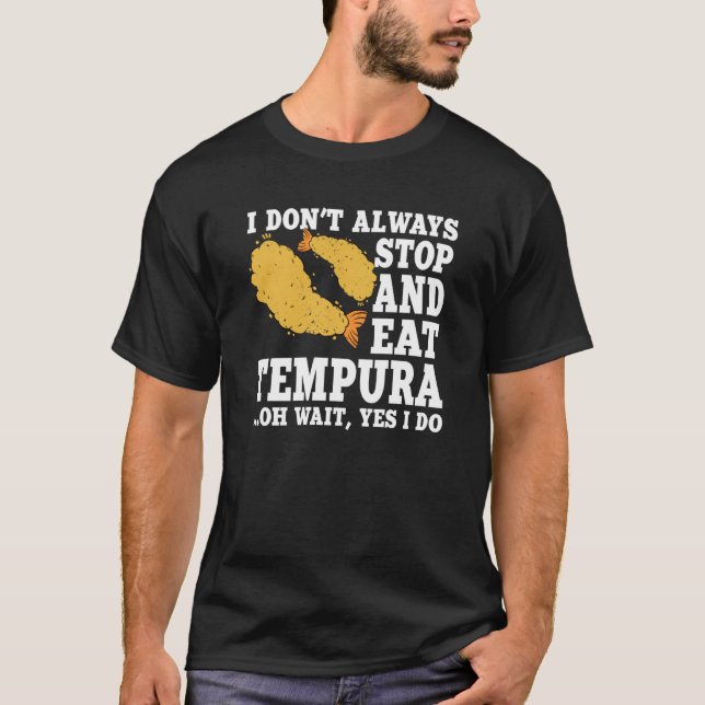 Camiseta Tempura  Quote Love Shrimp And Seafood (Frente)