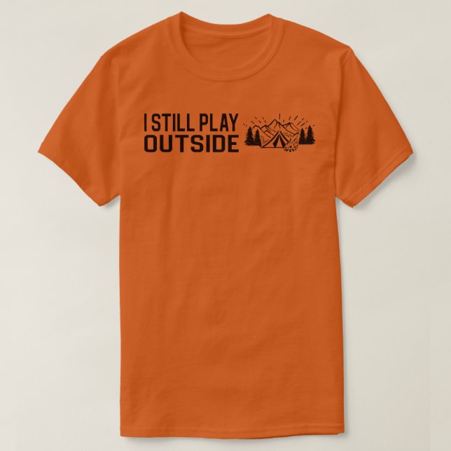 Camiseta Tenda 3 de campismo (Frente do Design)