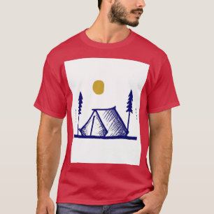 Camiseta Tenda de Acampamento