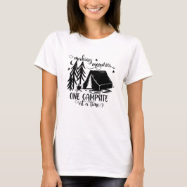Camiseta Tenda de Acampamento Fazendo Memórias