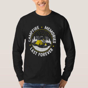 Camiseta Tenda de Escotismo de Acampamento Líder Escoteiro