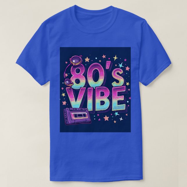 Camiseta Tendência Anos 80 (Frente do Design)