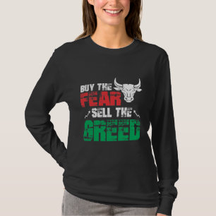 Camiseta Tendência da negociação no mercado de ações M