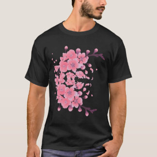 Camiseta Tendência de Cherry Blossom Sakura
