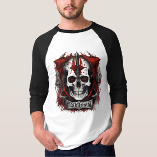 Camiseta Tendência de design do crânio.