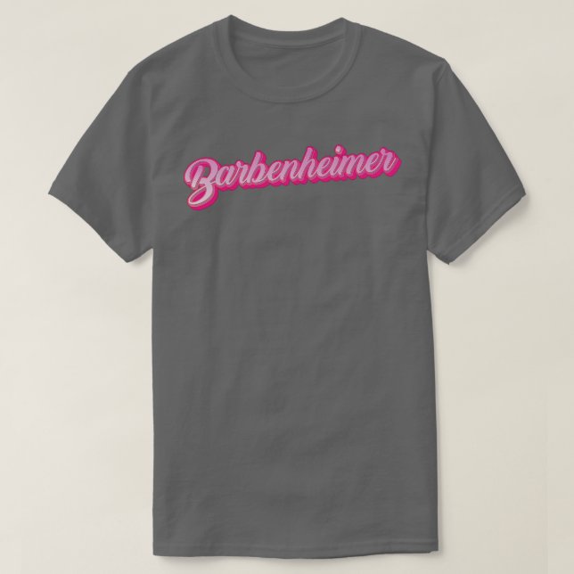 Camiseta Tendência de Mashup de Barbenheimer (Frente do Design)