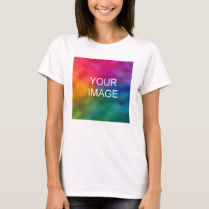Camiseta Tendência de Modelo Moderna Elegante Branco