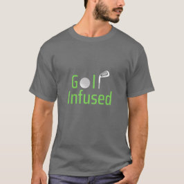 Camiseta Tendência de Perfusão de Golf Design Golf Único In