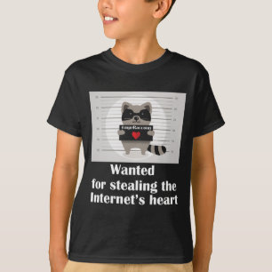 Camiseta Tendência do Internet de MPRRaccoon St Paul