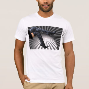 Camiseta Tendência e Arte de Arranque Moderna