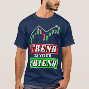 Camiseta Tendência é o seu Forex Amigo ou Gráfico do Comerc