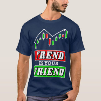 Camiseta Tendência é o seu Forex Amigo ou Gráfico do Comerc