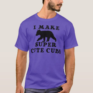 Camiseta Tendência Eu Faço Cubos Super Fofos Bebem Humor Pr