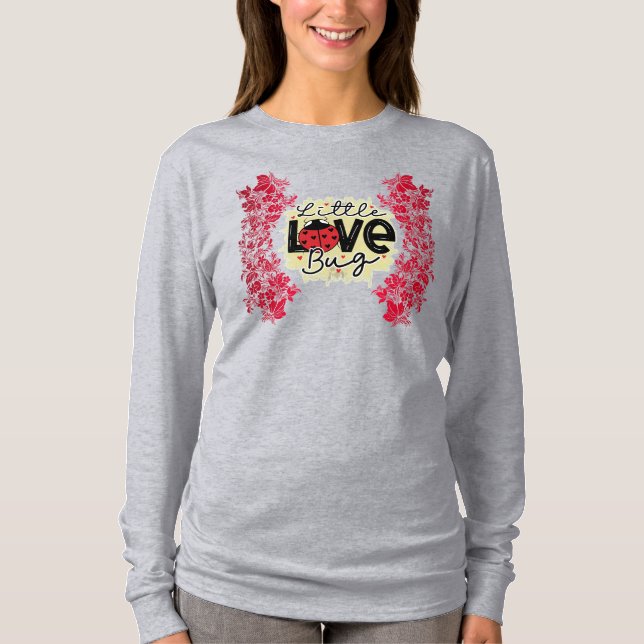 Camiseta Tendência Love Inseto Long Sleeve (Frente)