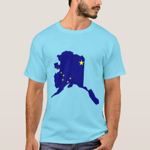 Camiseta Tendência Personalizável do Cheio ALASKA