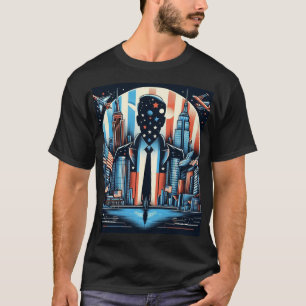 Camiseta Tendências de T-Shirt famosas dominando os EUA na