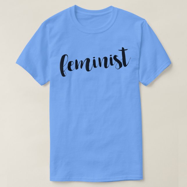 Camiseta Tendências Sociais Feministas Iguais Direitos Roup (Frente do Design)
