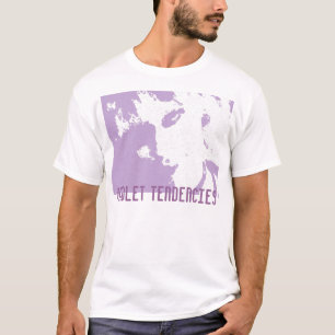 Camiseta Tendências violetas
