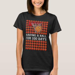 Camiseta Tendo Um Byll 100 Dias De Bysketbyll Kids Boy Smar