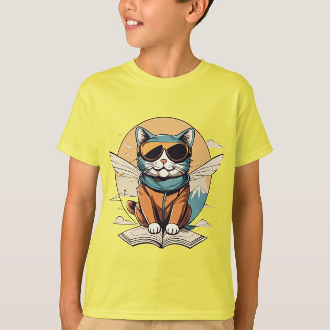 Camiseta Tendy Digital Illustration T-Shirt (Frente)
