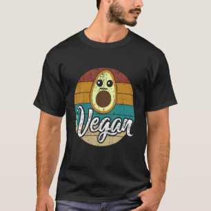 Camiseta Tendy Retro Hipster Vegan Healthy Plant Based Av