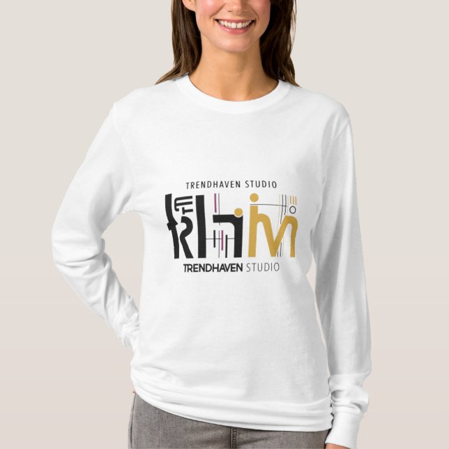 Camiseta Tendy T-Shirts por TrendHaven Studio | (Frente)