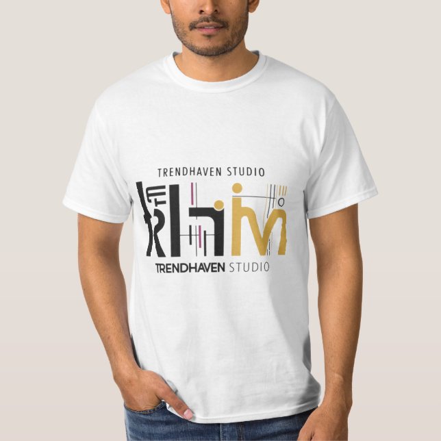 Camiseta Tendy T-Shirts por TrendHaven Studio | (Frente)