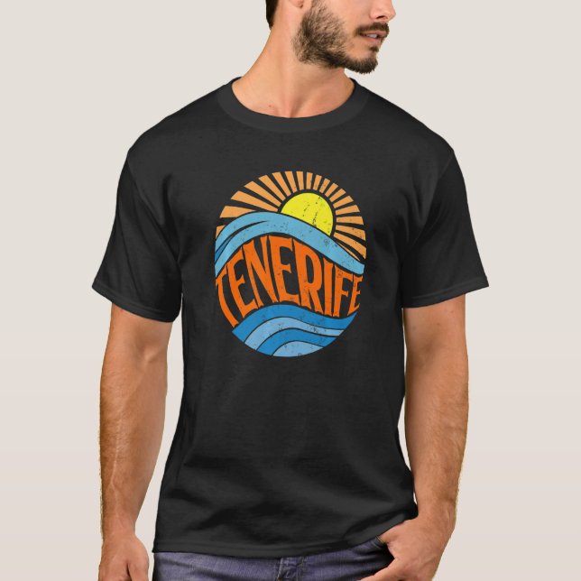 Camiseta Tenerife Gran Canaria Viagem (Frente)